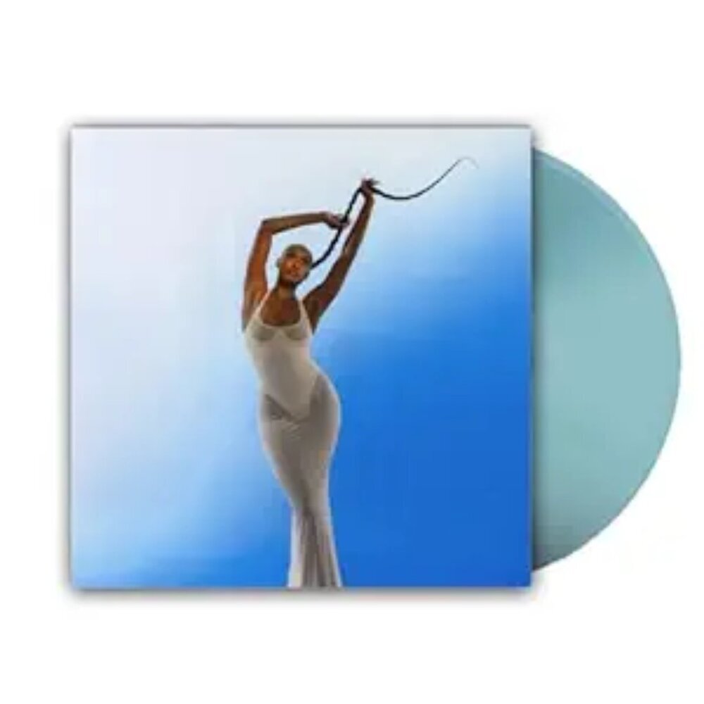 Coco Jones Why Not More? Vinyl Record, Light Blue Color